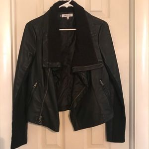 Jennifer Lopez Faux Leather Jacket